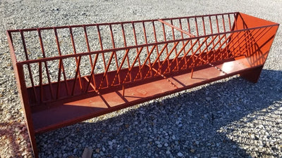 Ranch Boss 10' Sheep/Goat Feeder | Length 10' | For Livestock Feeding