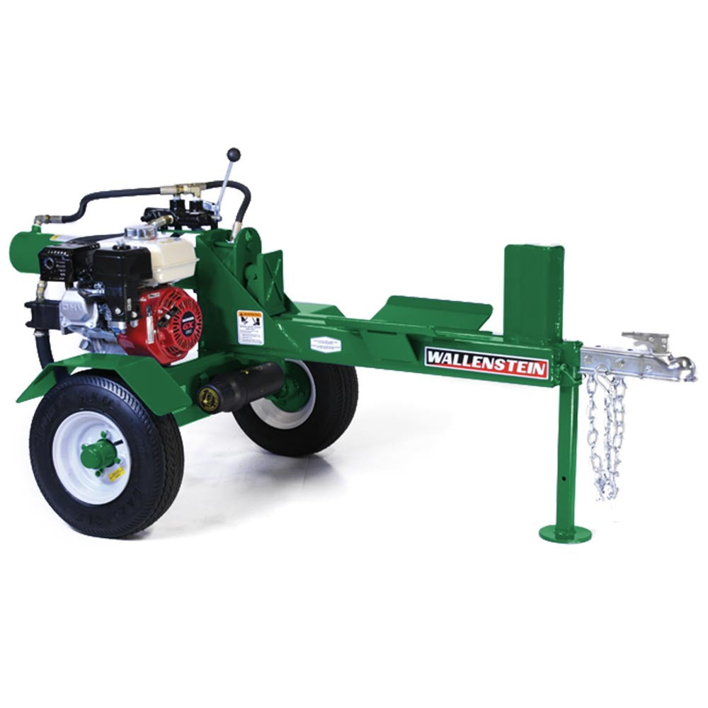 Wallenstein | Log Splitters | Models WX500 Series | Width 24" Split Opening | 20-Ton Split Force | Horizontal & Vertical Orientation | For Heavy-Duty Wood Processing