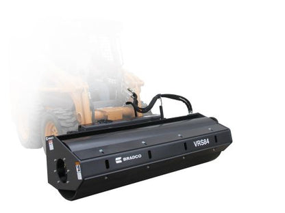 Paladin Smooth Vibratory Roller Drum | Working Width 48"-84" | 14-22 GPM | For Skid Steer