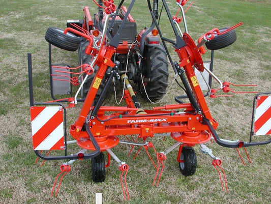 FARM-MAXX FHT Series 110" and 212" Pull Type Hay Tedder | 20-25HP | For Tractor