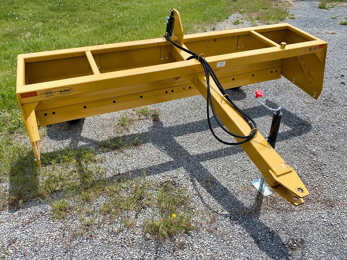 Apache Henke Buffalo 10' Estate II Scraper | Working Width 10' | 125–225 HP | For Tractors
