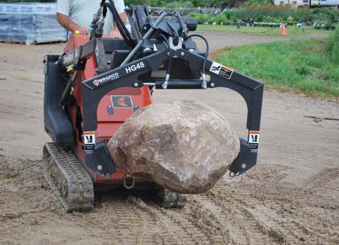 PALADIN 23548-0961 HARDSCAPE GRAPPLE FOR MINI SKID STEER