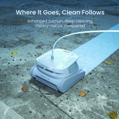 Chasing Cleaner Hydro 4 SE Corded Robotic Pool Cleaner | Pool Size 1,614 Sq.ft | Flow Rate 320 L/min