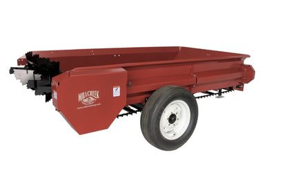 Mill Creek Full-Sized Large Manure Spreaders | Rhino Lined 97 & 127 Model | Capacity 109-140 cubic feet | For Tractors