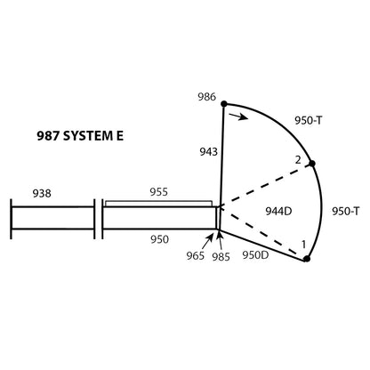 Sydell Sheep & Goat Working System E | #0987-L / #0987-R | 20'1" x 9'4" | 975 lb | For Sheep & Goat