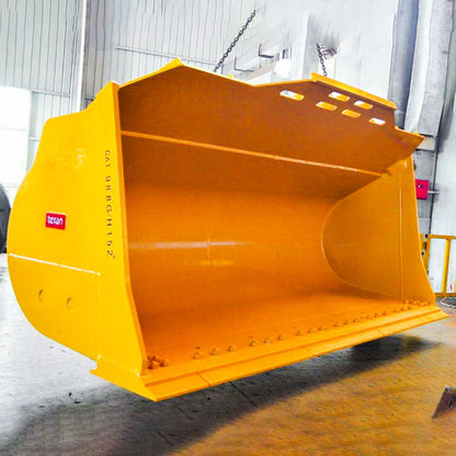 Teran Loader Buckets | Models BKT-G/H | Bucket Widths 99.6" to 141" Inches | Capacity 1.3 to 7.60 Cubic Meters | For Excavators