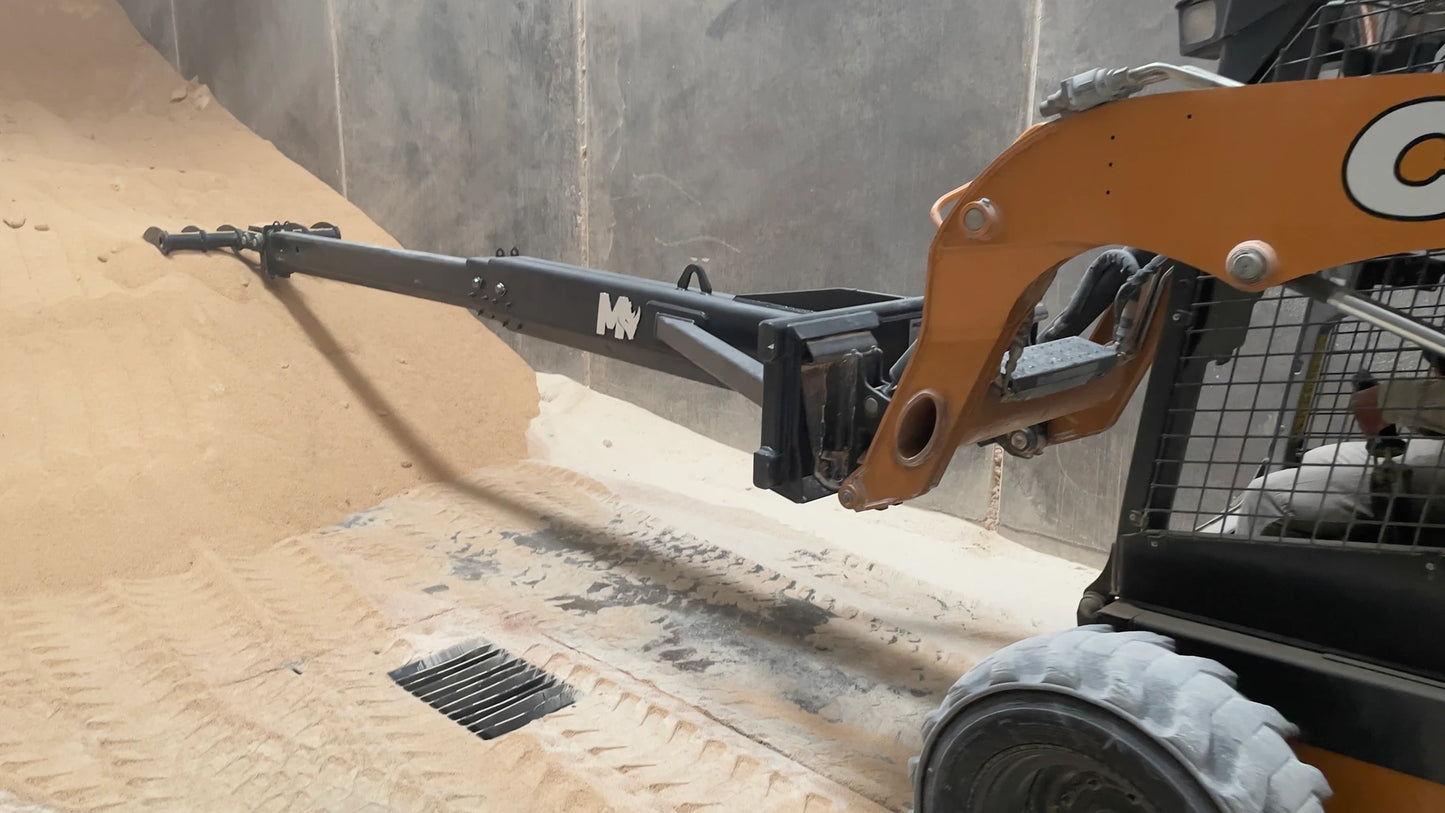 Mazio Telescopic Arm | Reach Up-to 6 Meters | Mechanical & Hydraulic Operation | For Skid Steer