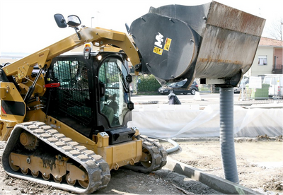Mazio Side Discharge Cement Mixer Bucket | Mixer SD Series | Width 50.6