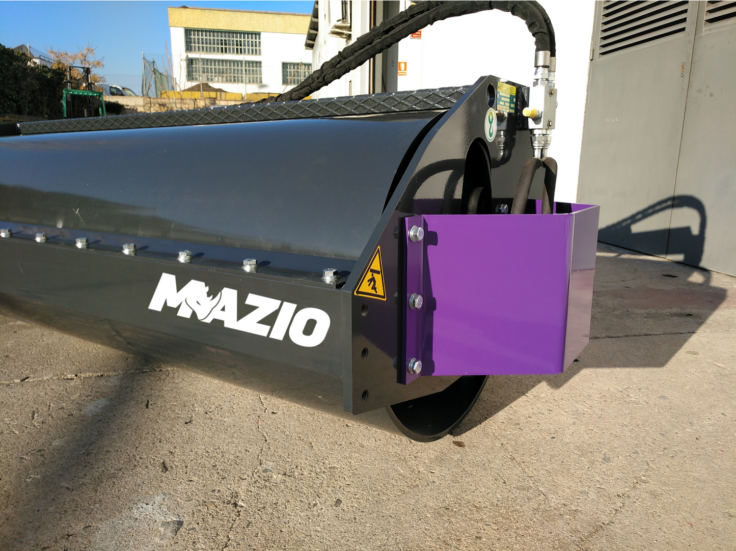 Mazio Vibratory Roller | Models VR-1250, VR-1550, VR-1850 & VR-2150 | Total Width 1488 To 2388 mm | For Skid Steer