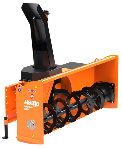 Mazio BLS Series Snow Blower | Models BLS-63, BLS-72 & BLS-82 | Working Width 61", 68" & 80" inches | For Skid Steer & Compact Track Loader