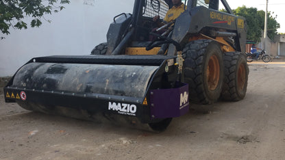 Mazio Vibratory Roller | Models VR-1250, VR-1550, VR-1850 & VR-2150 | Total Width 1488 To 2388 mm | For Skid Steer