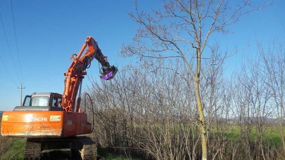 MAZIO FORESTRY TOOLS HEX MULCHER HEAD | T20 SERIES MZ100 & MZ130 MODEL | WORKING WIDTH 39" & 51" INCHES | FOR EXCAVATORS