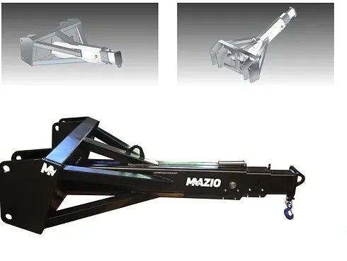 Mazio Telescopic Arm | Reach Up-to 6 Meters | Mechanical & Hydraulic Operation | For Skid Steer