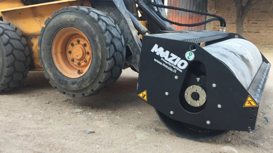 Mazio Vibratory Roller | Models VR-1250, VR-1550, VR-1850 & VR-2150 | Total Width 1488 To 2388 mm | For Skid Steer