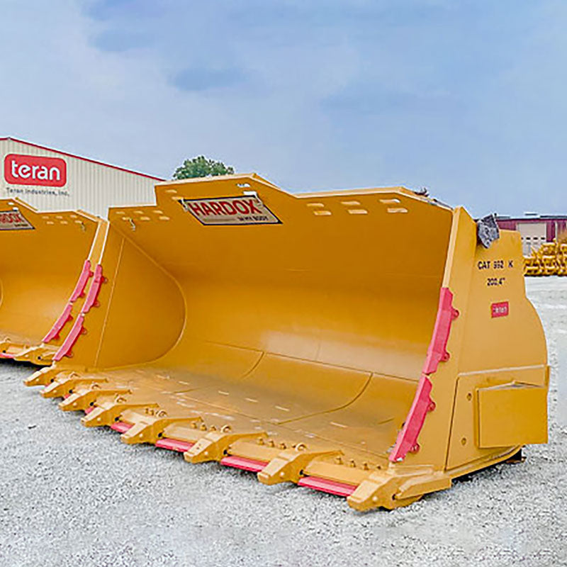 Teran BKT992K-SNRV Bucket – Spade Nose Full Hardox Rock HD Loader, Excavator Attach