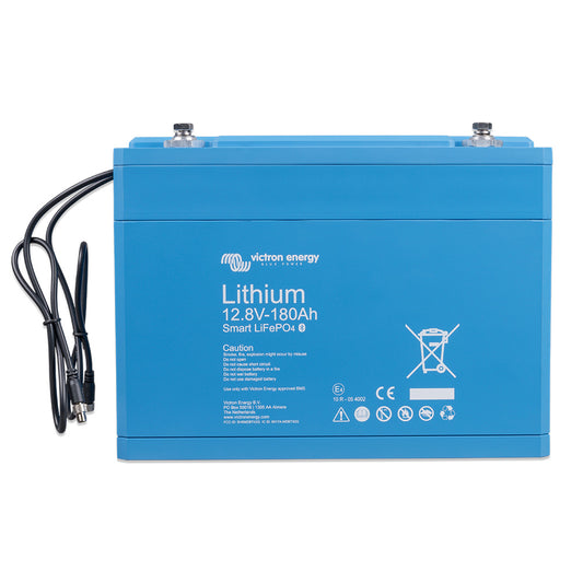 Victron Lithium Battery 12VDC - 180AH - Smart LifePO4 - Drop Ship Only f/$150 [BAT512118610]