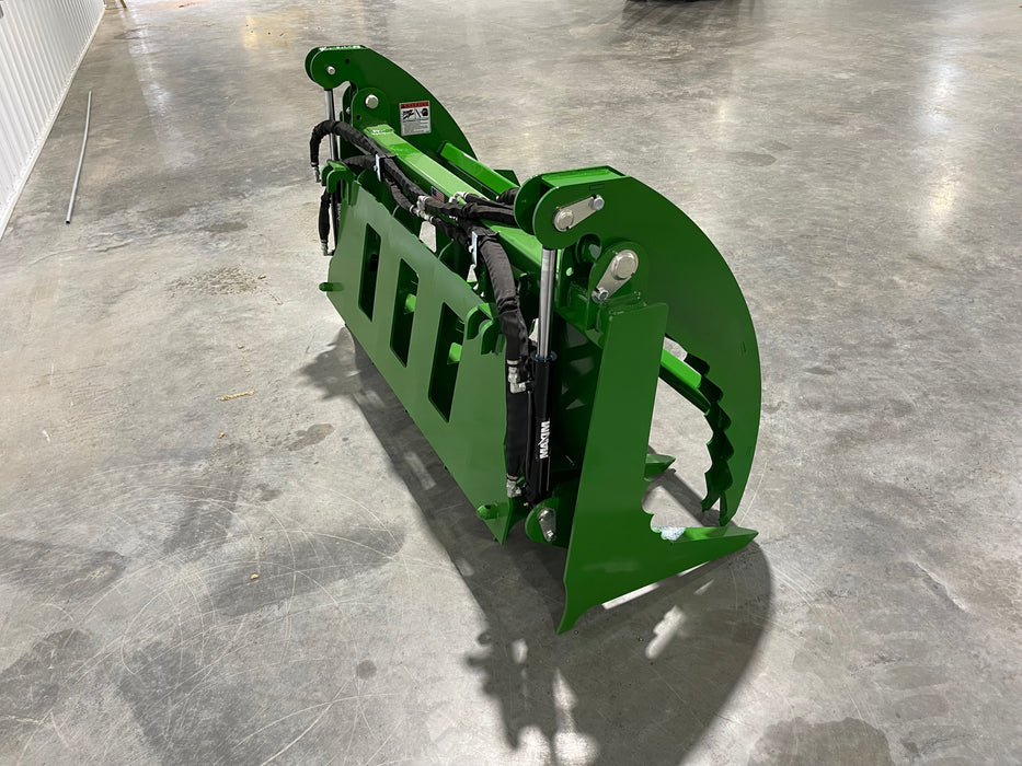 Top Dog Attachments Granite Grapple | Width 54"-84" | Horsepower19 to 75 HP | John Deere Quick Attach | For Tractor