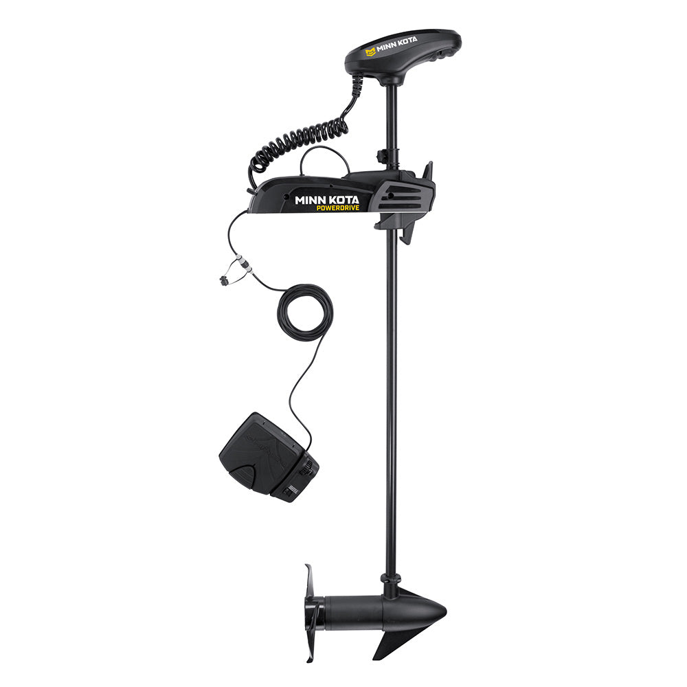 Minn Kota PowerDrive 55 Trolling Motor w/Foot Pedal - Dual Spectrum CHIRP - 12V - 55LB - 54" [1358450]