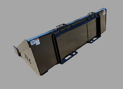 EIP Manufacturing HD Low Profile Bucket | Model MBLH Series | Widths 66" To 96" | 8 To 30+ GPM | For Skid Steers & Loaders