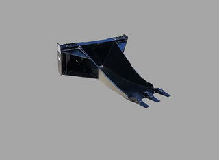 EIP Manufacturing Stump Bucket | Model SB | Width 45.625" | Heavy-Duty 1/2" Steel | 8 To 30+ GPM | For Skid Steers & Loaders