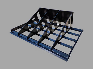 EIP Manufacturing Land Plane | Model LP72 & LP84 | Width 72" To 84" | 8 To 30+ GPM | 25 To 60 HP | For Skid Steers & Tractors