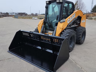EIP Manufacturing XL High Capacity Open Back Bucket | Models SBS66 To SBS102 | Widths 66" To 102" | 8 To 30+ GPM | For Skid Steer