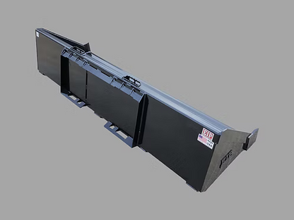 EIP Manufacturing High Capacity Buckets | Model MBHS66 To MBHS96 | Width 66" To 96" | Capacity Up To 36.9 CuFt | 8 To 30+ GPM | For Skid Steer