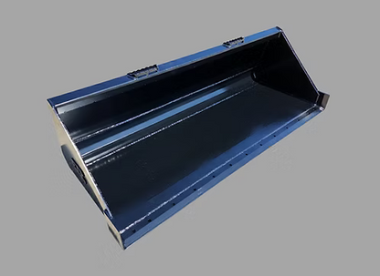 EIP Manufacturing HD Low Profile Bucket | Model MBLH Series | Widths 66" To 96" | 8 To 30+ GPM | For Skid Steers & Loaders