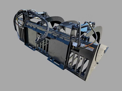 EIP Manufacturing Grapple Bucket | Models GB72 & GB84 | Widths 72" & 84" | 8 To 30+ GPM | For Skid Steers & Loaders