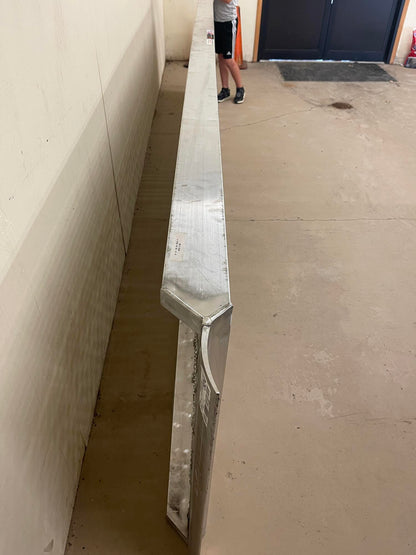 Heavy Duty Ramps Aluminum Walk Ramp | Model 02-37-120-06-WALK-P | Size 10' L x 40.5" W | 1,750 lb. | Horsepower 23 HP | For Trucks