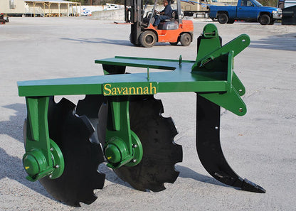 SAVANNAH 700" SERIES HEAVY DUTY FIXED ARM BEDDING PLOW WITH DISCS SPINDLES FOR TRACTOR