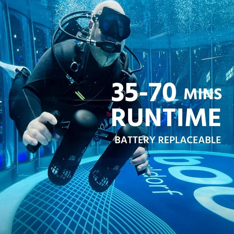 Lefeet Underwater Scooter | Model S1 PRO | Width 11.81" | Thrust 8 kgf | Depth 40m | For Scuba & SUP