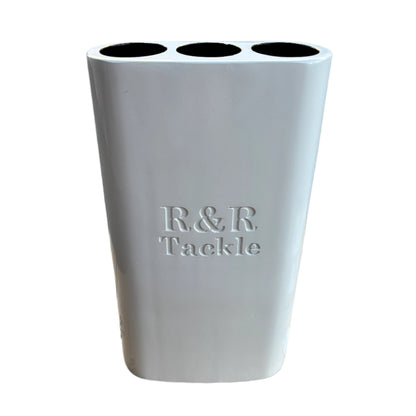 R&R Tackle Co. Bait Tube System | Small, Medium & Large Sizes | Multiple Mounting Options | Tangle-Free Live Bait Storage