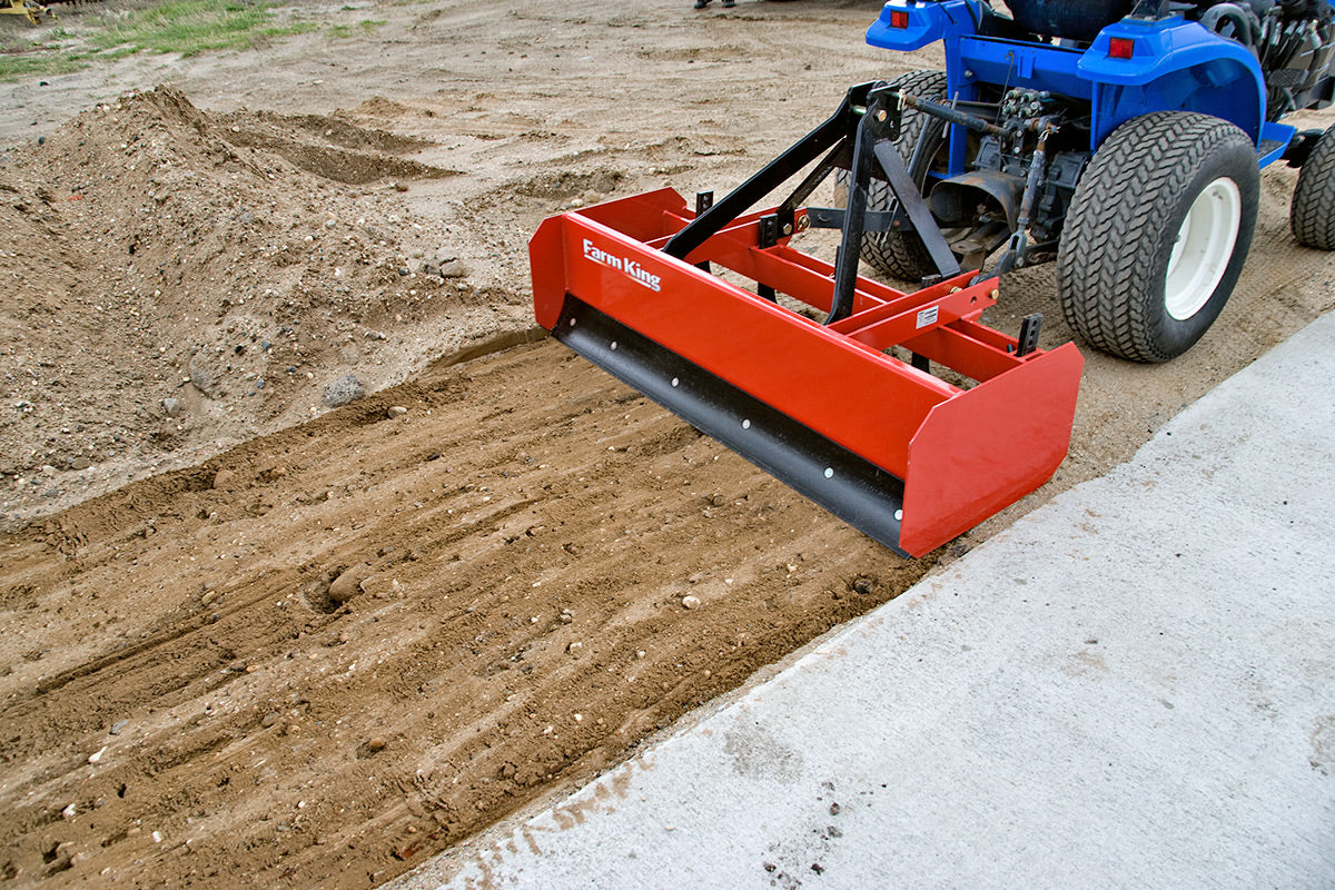 Farm King Box Blades Tractor 3PT Hitch |  84" Working Width | For Tractor