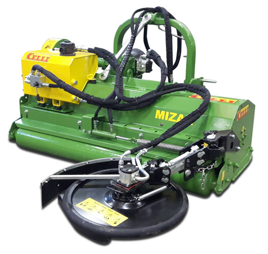 CELLI MIZAR F175WE FLAIL MOWER WITH WEED EATER ATTACHMENT 69" WORKING WIDTH FOR TRACTOR