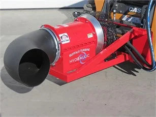 Buffalo Turbine Hydraulic Debris Blower | Model BT‑HYSS4‑MEGA | 12,000 CFM | 18–40 GPM | For Skid Steers