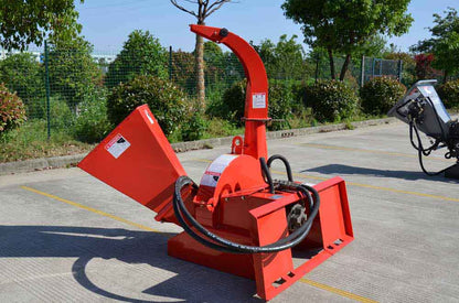 Farmer Helper FH-BXH42 Hydraulic Powered Wood Chipper | 4" Chipping Capacity for Skid Steer