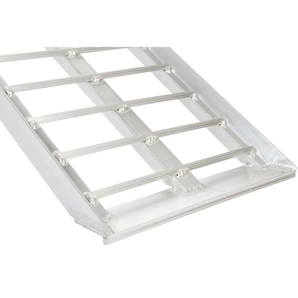 Black Widow Arched ATV Trailer Ramps | Model A-8416-3000-2 | SIze 7' L x 16" W | Capacity 3,000 lb. | Horsepower 4 to 90+ HP | For ATV & UTV Loading