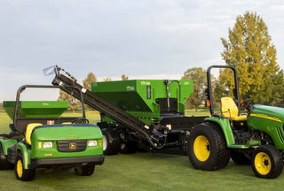 TurfTime Topdresser-Material Handler | Model FX650 Material Spreader | Overall Width 101" | Hopper Capacity 6.5 Yard | Horsepower 50-75 HP | For Tractors