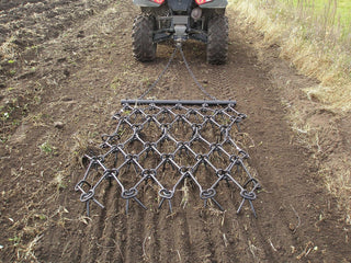 Field Tuff Heavy-Duty Drag Harrow | Model HDHA-55 | Width 60" | Horsepower 20–35 HP | For ATVs, UTVs & Lawn Tractors
