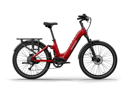 Himiway | Electric Bike | Model A7 Commuter | 27.5 x 2.4” Tires | 750W Hub Motor | 65 Mile Range | 400 lb Payload | Full Suspension Comfort | For Urban Comfort & All-Terrain Exploration