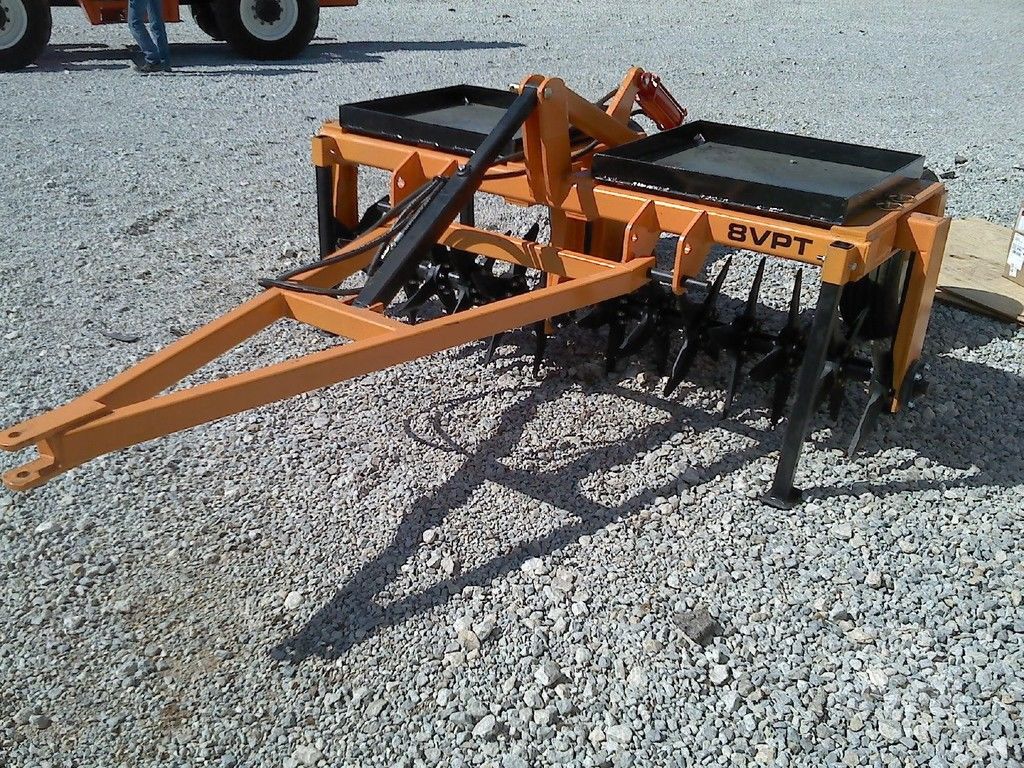 2024 Industrias America Pasture Aerator | Model 8VPT | Working Width 6' | Tine Spacing 8" | Horsepower 30 To 45 HP | For Tractors