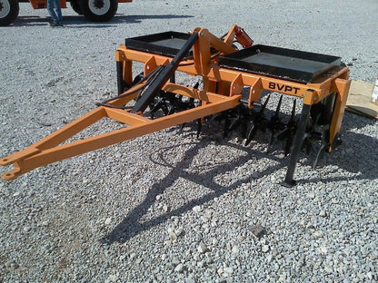 2024 Industrias America Pasture Aerator | Model 8VPT | Working Width 6' | Tine Spacing 8" | Horsepower 30 To 45 HP | For Tractors