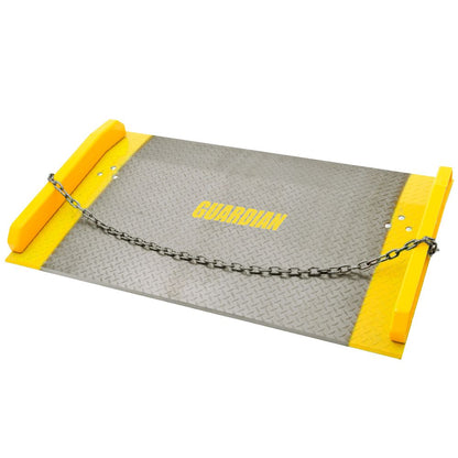 Guardian Industrial Products Aluminum Dock Board | Model ADB-6060-15000 | 60" W x 60" L | 15,000 lb Capacity | For Forklifts & Loading Docks