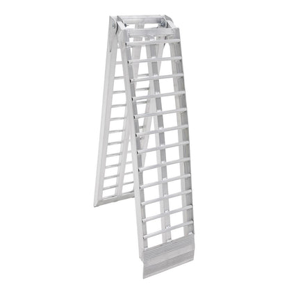 Black Widow Heavy Duty Arched Folding Motorcycle Ramp | Model AF-9012-HD | 89" Length x 11.25" Width | Capacity 1,500 lb | Horsepower 4 To 90+ HP | For Trucks & Trailers
