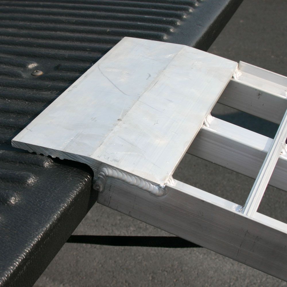 Black Widow Heavy Duty Arched Folding Motorcycle Ramp | Model AF-9012-HD | 89" Length x 11.25" Width | Capacity 1,500 lb | Horsepower 4 To 90+ HP | For Trucks & Trailers
