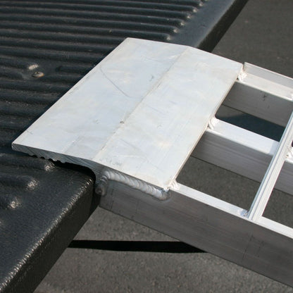 Black Widow Heavy Duty Arched Folding Motorcycle Ramp | Model AF-9012-HD | 89" Length x 11.25" Width | Capacity 1,500 lb | Horsepower 4 To 90+ HP | For Trucks & Trailers