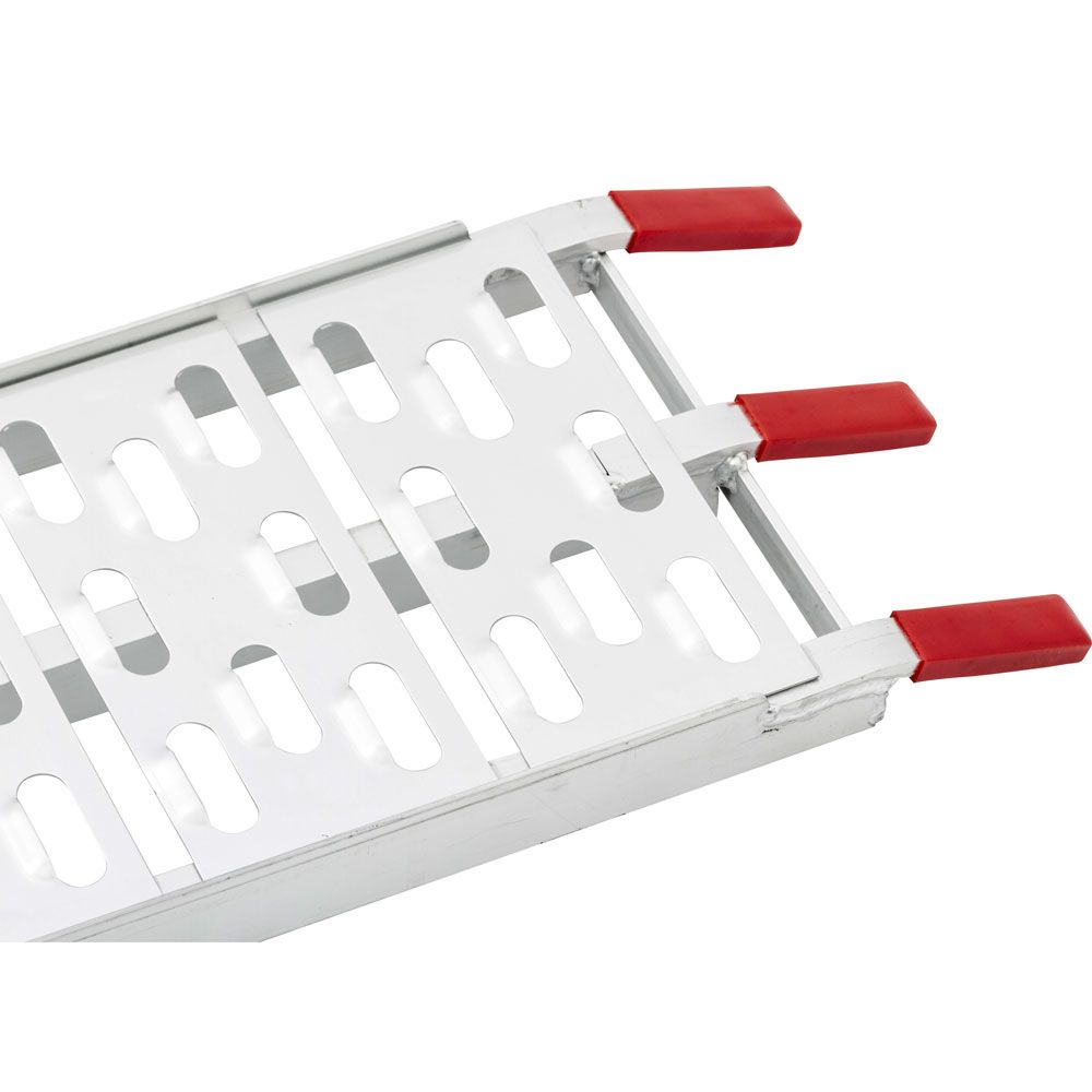 Black Widow Arched Folding Dual Runner ATV Ramps | Model AFP-9012-2 | Size 7'6" Length x 11.1" Width | Capacity 1,500 lb. | Horsepower 4 To 90+ HP | For ATV & UTV Loading