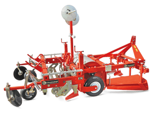 Checchi & Magli AL-S14 PLUS Bed-Maker and Mulching Film Layer | Working Width 59"-63" | 20-35 HP | For Tractors
