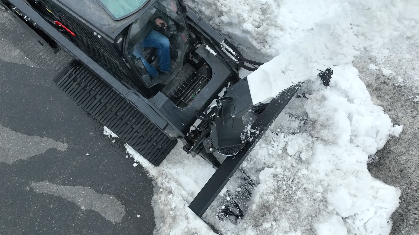 Erskine Hydraulic Snow-Blower SB-360X Series | Width 72", 78", 84" & 96" inches | Hydraulic Flow 32-42 GPM | For Skid Steer